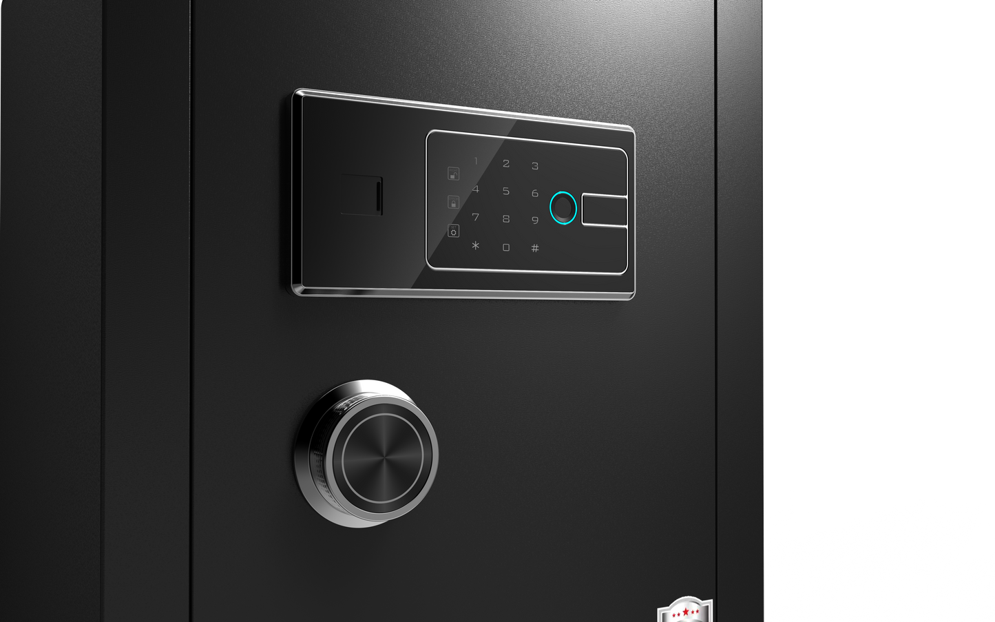 ChuanWei 4th Gen Low-Carbon Alloy Steel Security Safe and Lockbox with Finger Print Keypad