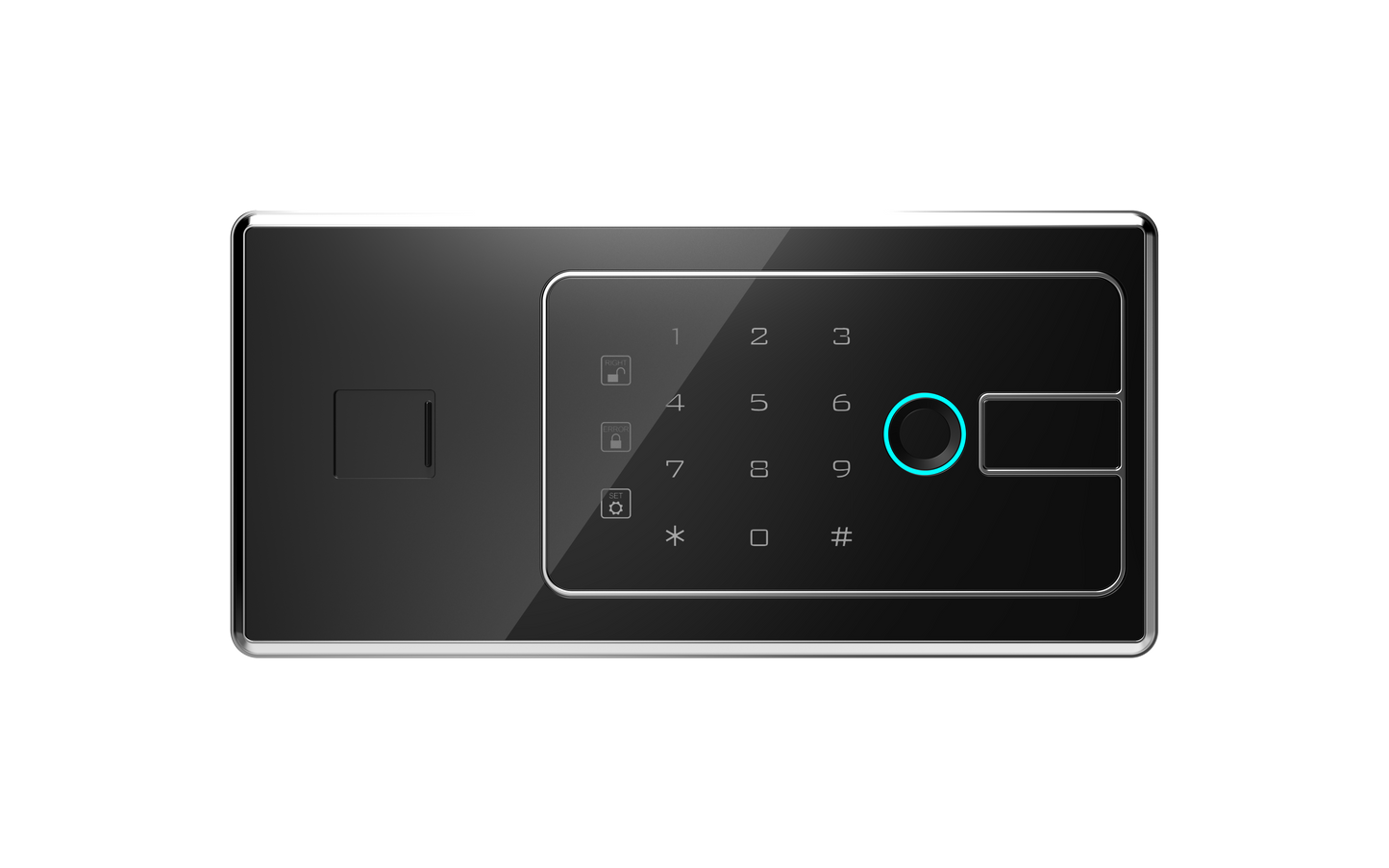ChuanWei 4th Gen Low-Carbon Alloy Steel Security Safe and Lockbox with Finger Print Keypad