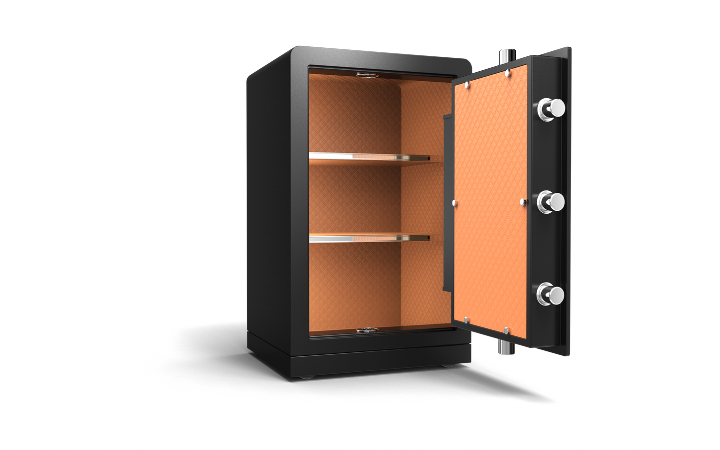 ChuanWei 4th Gen Low-Carbon Alloy Steel Security Safe and Lockbox with Finger Print Keypad