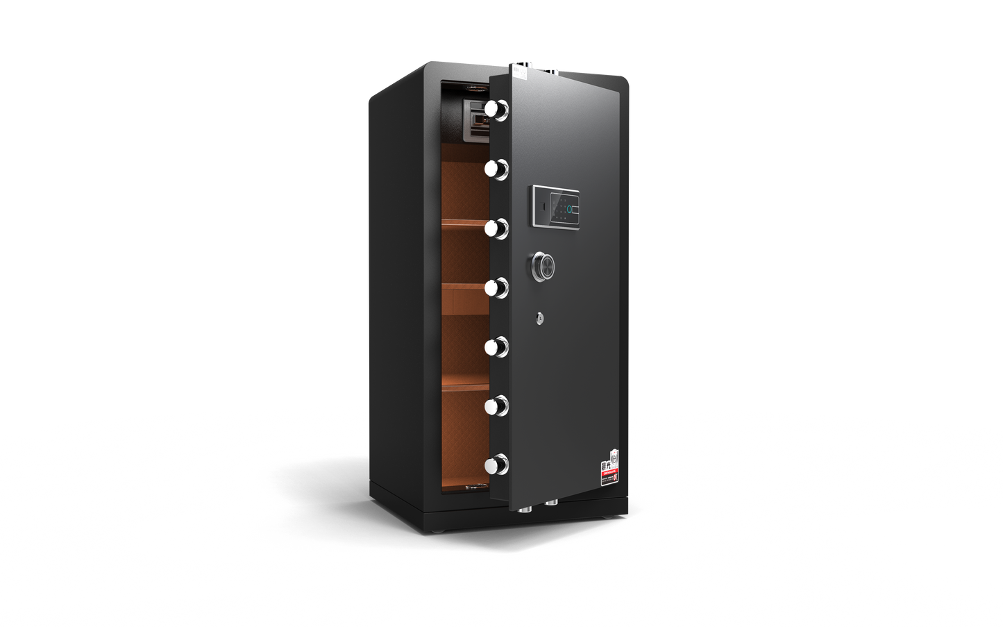 ChuanWei 4th Gen Low-Carbon Alloy Steel Security Safe and Lockbox with Finger Print Keypad