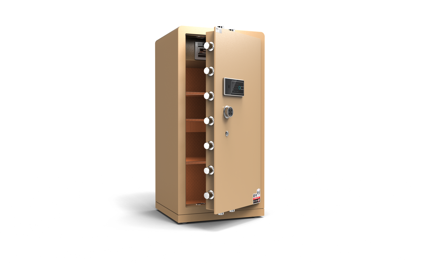ChuanWei 4th Gen Low-Carbon Alloy Steel Security Safe and Lockbox with Finger Print Keypad