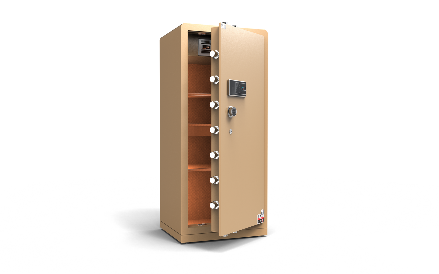 ChuanWei 4th Gen Low-Carbon Alloy Steel Security Safe and Lockbox with Finger Print Keypad