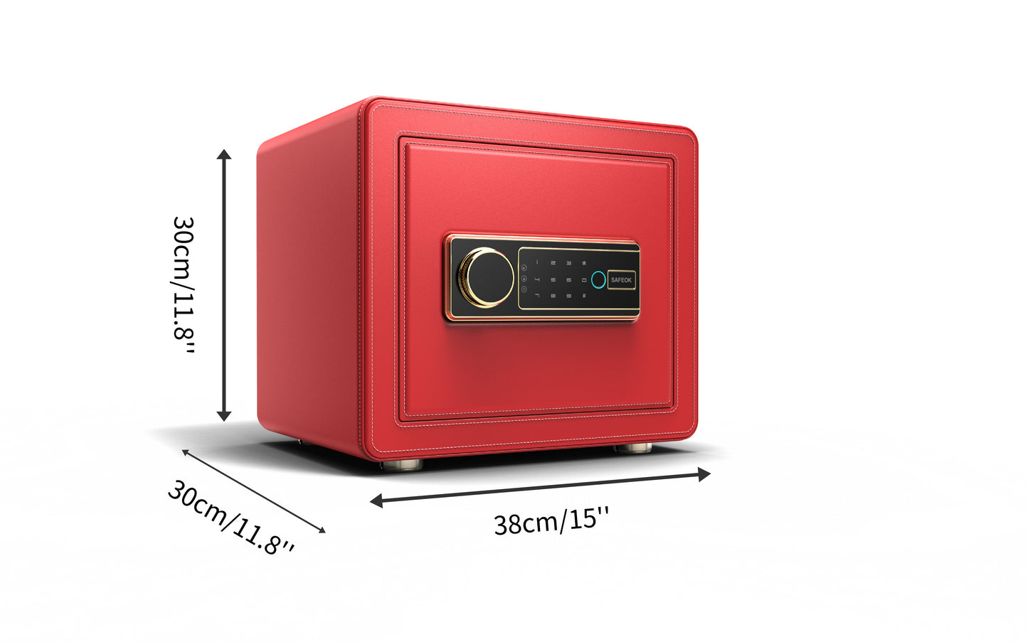 Mini Safe - Colourful Series High-Security Smart Safe, Fingerprint,WIFI Remote & Keypad Lock