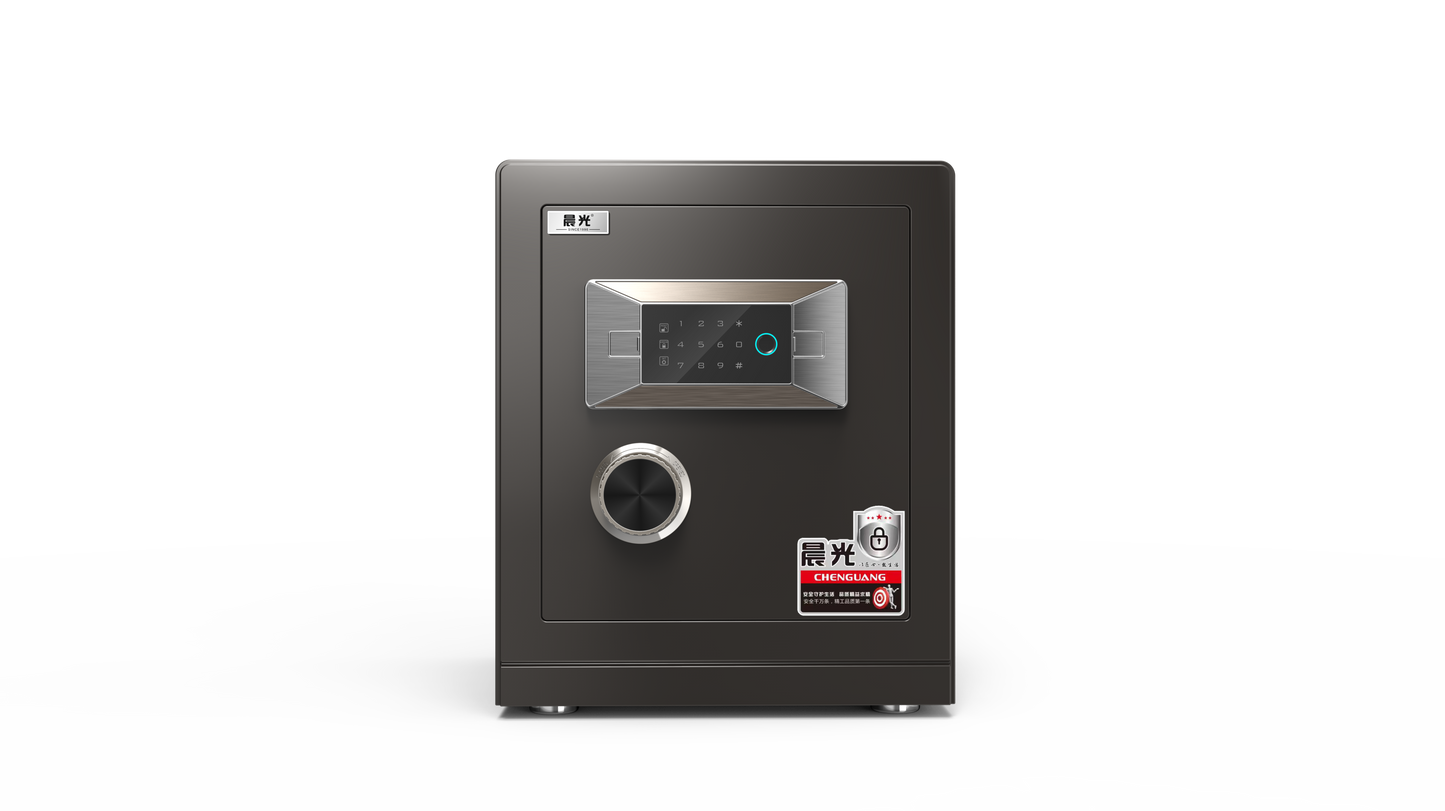 Warhourse MK2 Low-Carbon Alloy Steel Security Safe and Lockbox with Finger Print Keypad