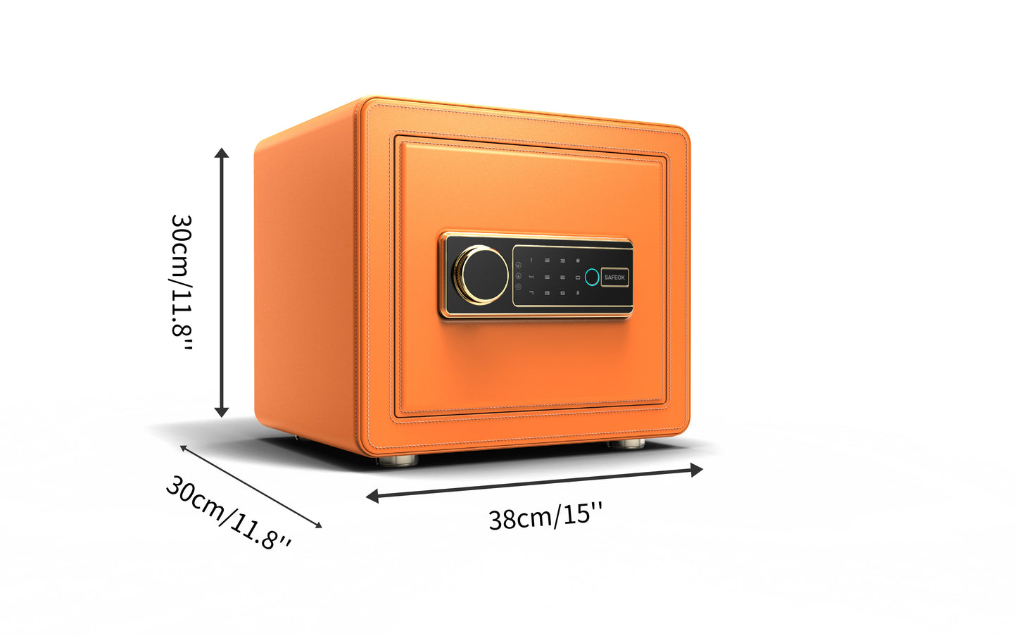 Mini Safe - Colourful Series High-Security Smart Safe, Fingerprint,WIFI Remote & Keypad Lock