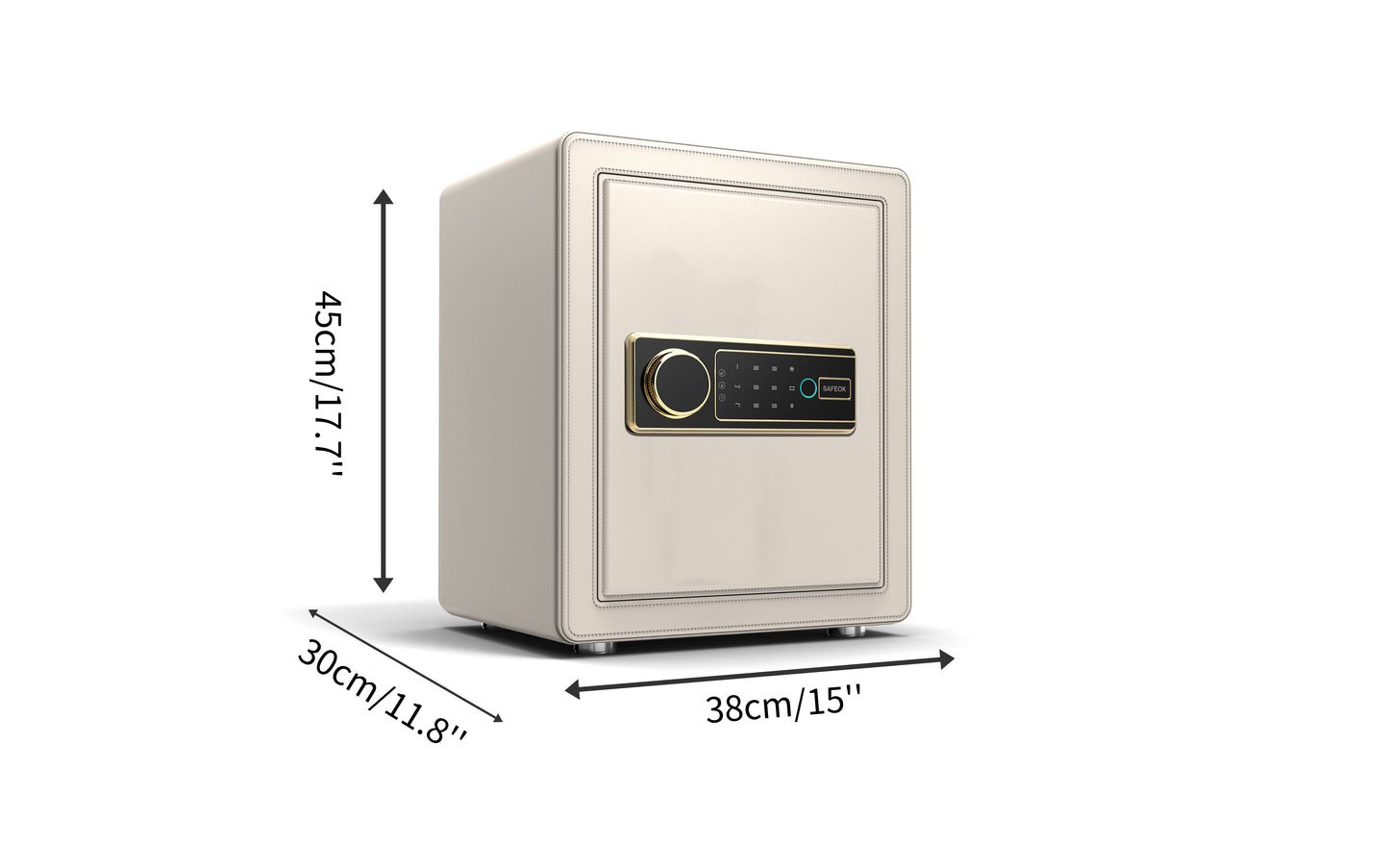 Mini Safe - Colourful Series High-Security Smart Safe, Fingerprint,WIFI Remote & Keypad Lock