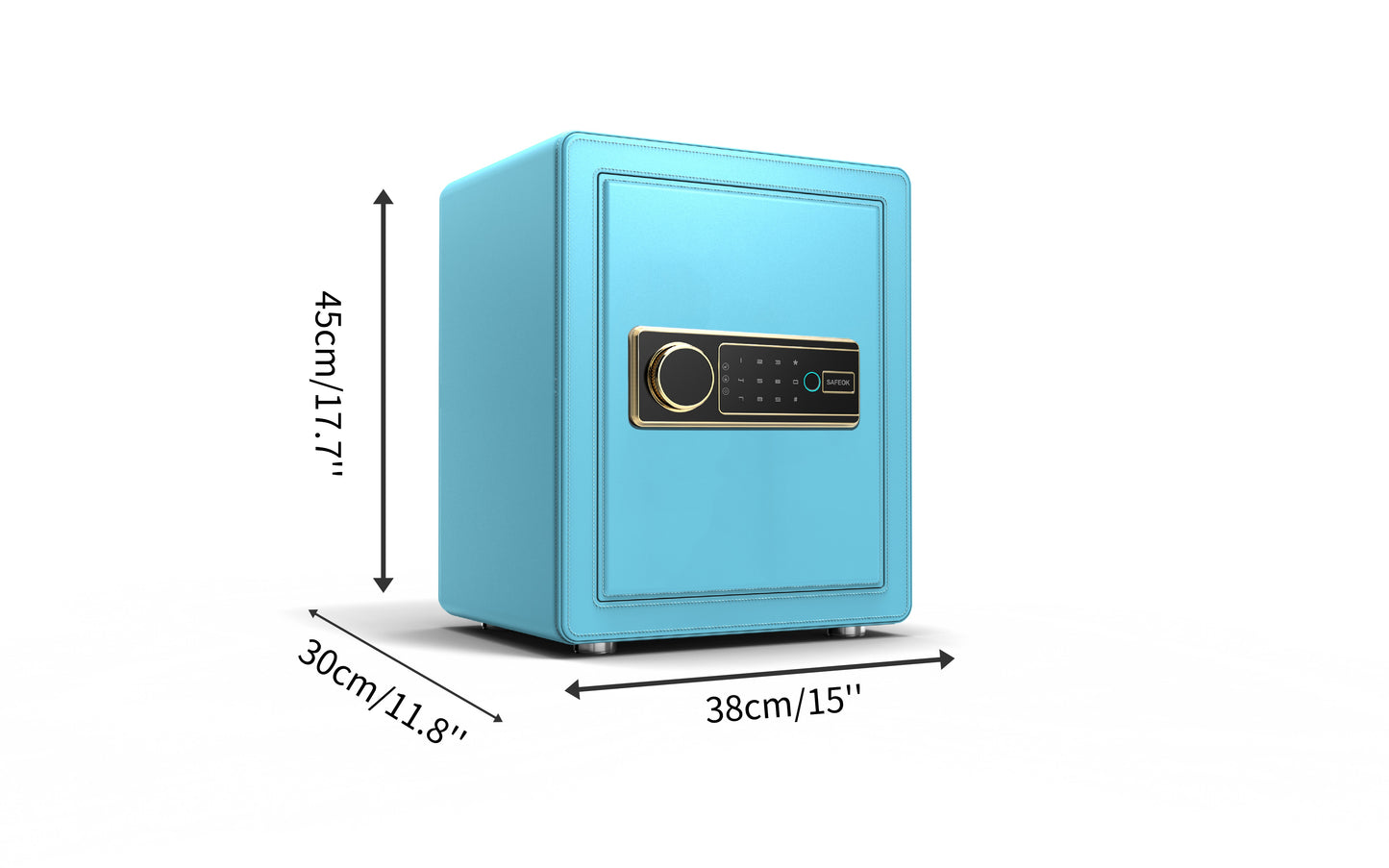Mini Safe - Colourful Series High-Security Smart Safe, Fingerprint,WIFI Remote & Keypad Lock