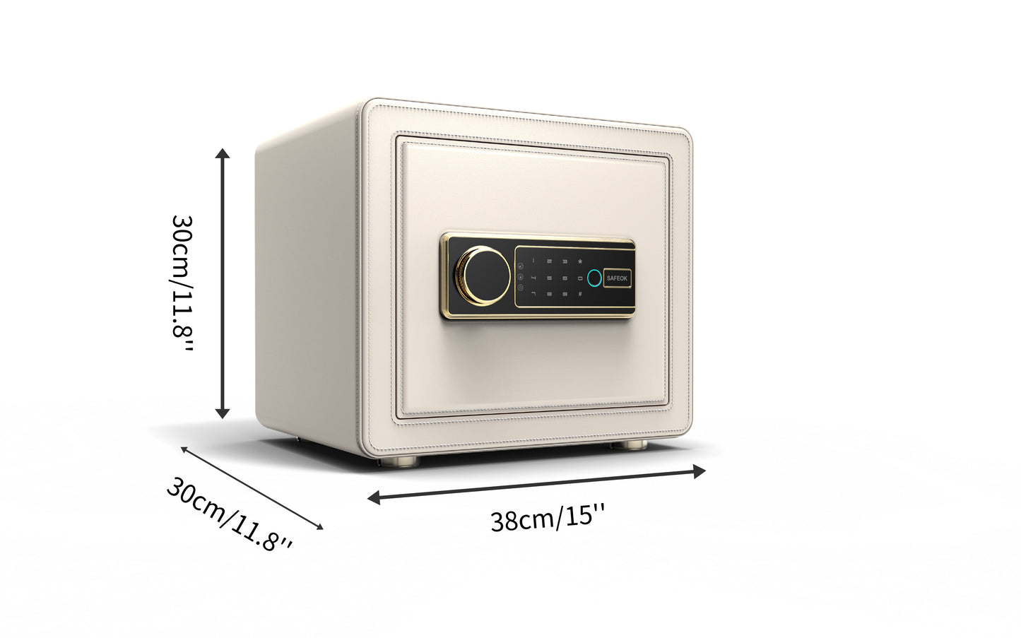 Mini Safe - Colourful Series High-Security Smart Safe, Fingerprint,WIFI Remote & Keypad Lock