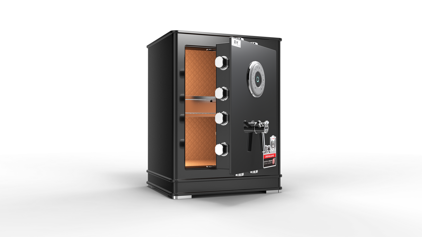 YoHe 4th Gen Low Carbon Alloy Steel Plate FingerPrint Security Safe with Fingerprint Lock