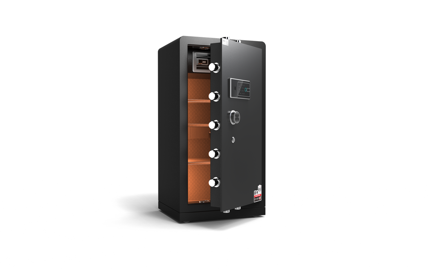 ChuanWei 4th Gen Low-Carbon Alloy Steel Security Safe and Lockbox with Finger Print Keypad
