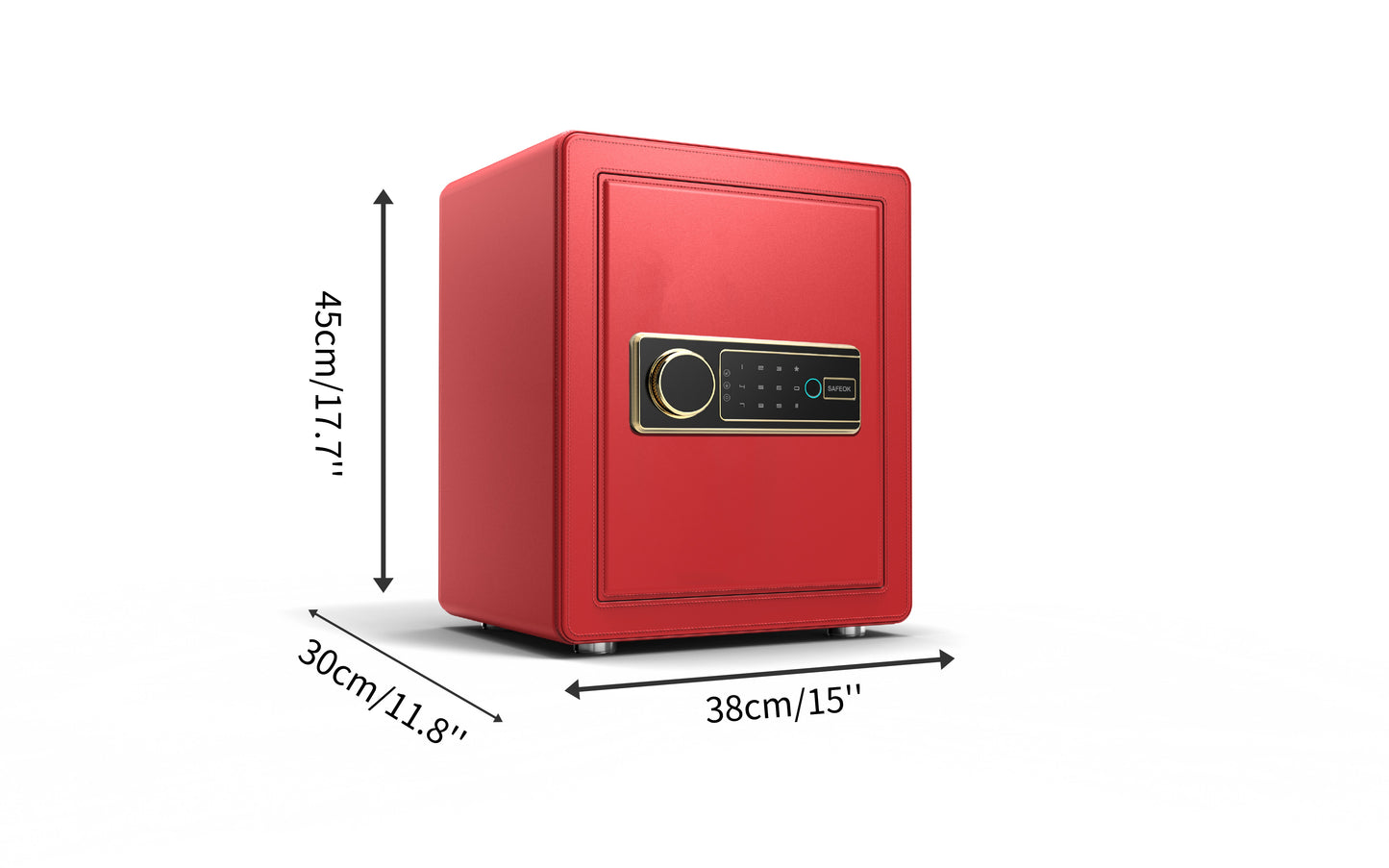 Mini Safe - Colourful Series High-Security Smart Safe, Fingerprint,WIFI Remote & Keypad Lock