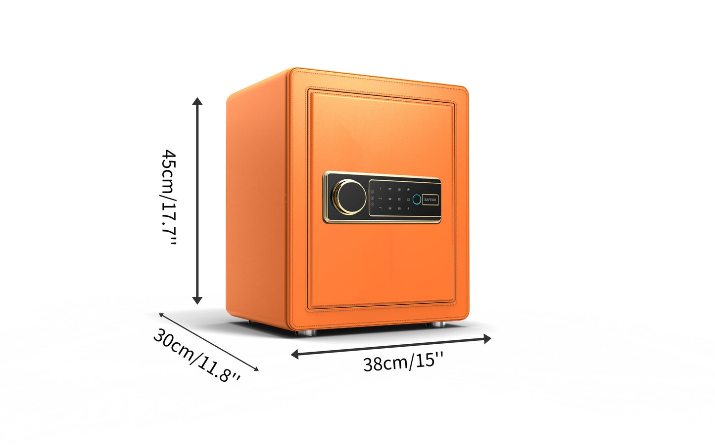 Mini Safe - Colourful Series High-Security Smart Safe, Fingerprint,WIFI Remote & Keypad Lock