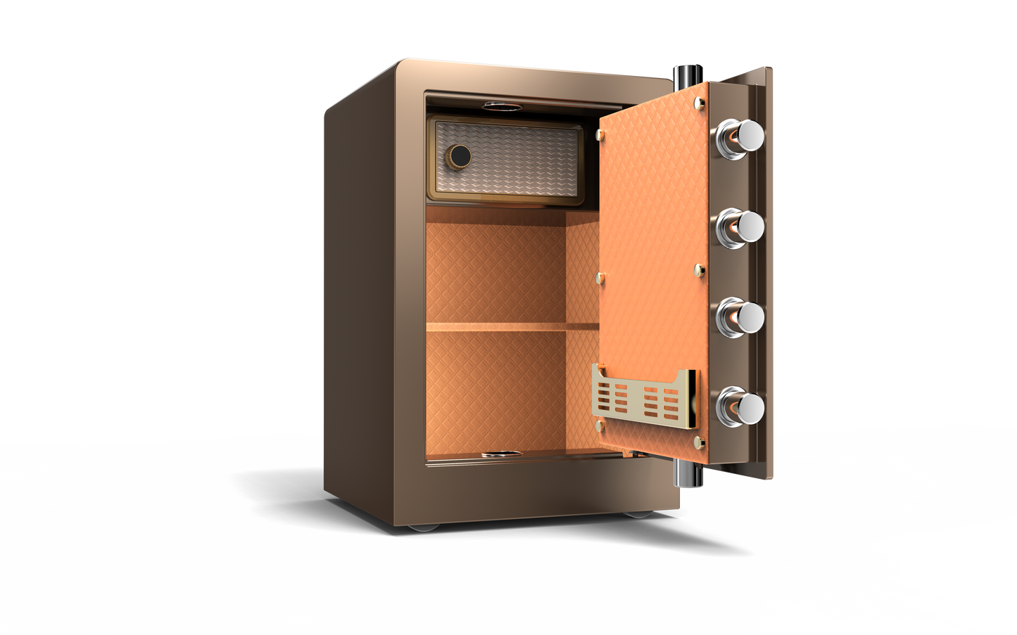 Siterwell Series Low-Carbon Alloy Steel Security Safe and Lockbox with Finger Print Keypad