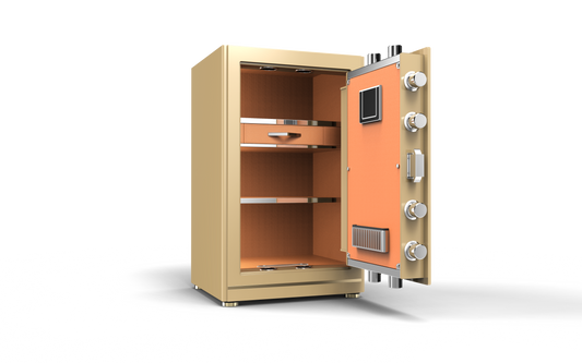 Seaggull MK3 Low-Carbon Alloy Steel Security Safe and Lockbox with Finger Print Keypad