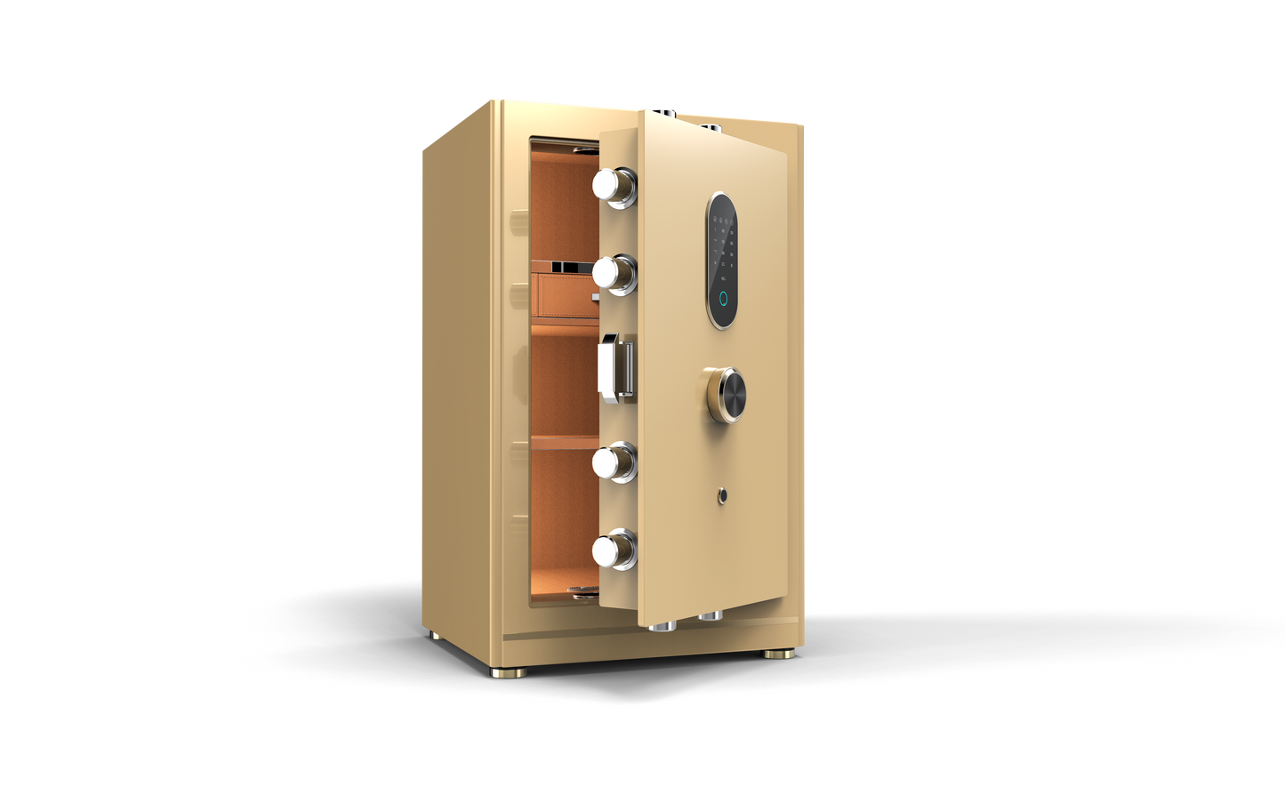 Seaggull MK3 Low-Carbon Alloy Steel Security Safe and Lockbox with Finger Print Keypad