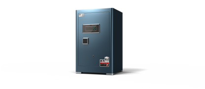 Seagull MK2 Meteor Blue Low-Carbon Alloy Steel Security Safe and Lockbox with Finger Print Keypad