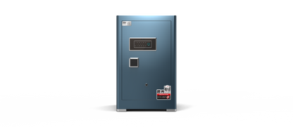 Seagull MK2 Meteor Blue Low-Carbon Alloy Steel Security Safe and Lockbox with Finger Print Keypad