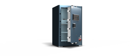 Seagull MK2 Meteor Blue Low-Carbon Alloy Steel Security Safe and Lockbox with Finger Print Keypad