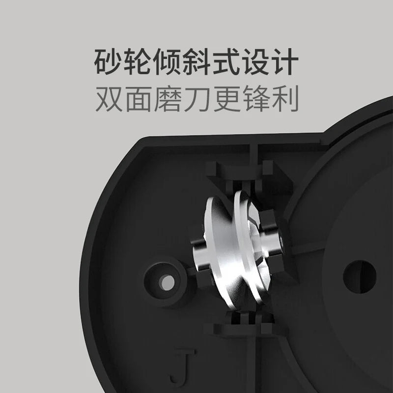 [Xiaomi Ecological Chain] Huohou Two-Wheel Knife Sharpener 13.8x7.2x3.9cm