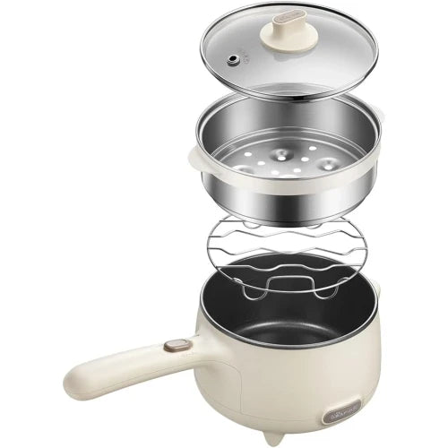【Bear】Electric Multipurpose Steamer Pot and Sauce Pot 1.2L