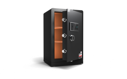 ChuanWei 4th Gen Low-Carbon Alloy Steel Security Safe and Lockbox with Finger Print Keypad