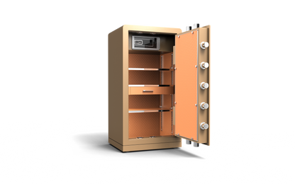 ChuanWei 4th Gen Low-Carbon Alloy Steel Security Safe and Lockbox with Finger Print Keypad