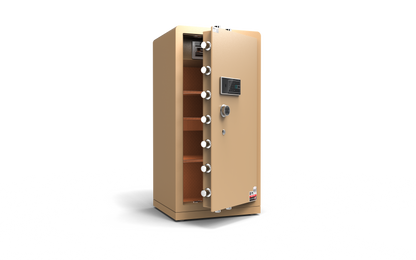 ChuanWei 4th Gen Low-Carbon Alloy Steel Security Safe and Lockbox with Finger Print Keypad