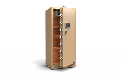 ChuanWei 4th Gen Low-Carbon Alloy Steel Security Safe and Lockbox with Finger Print Keypad