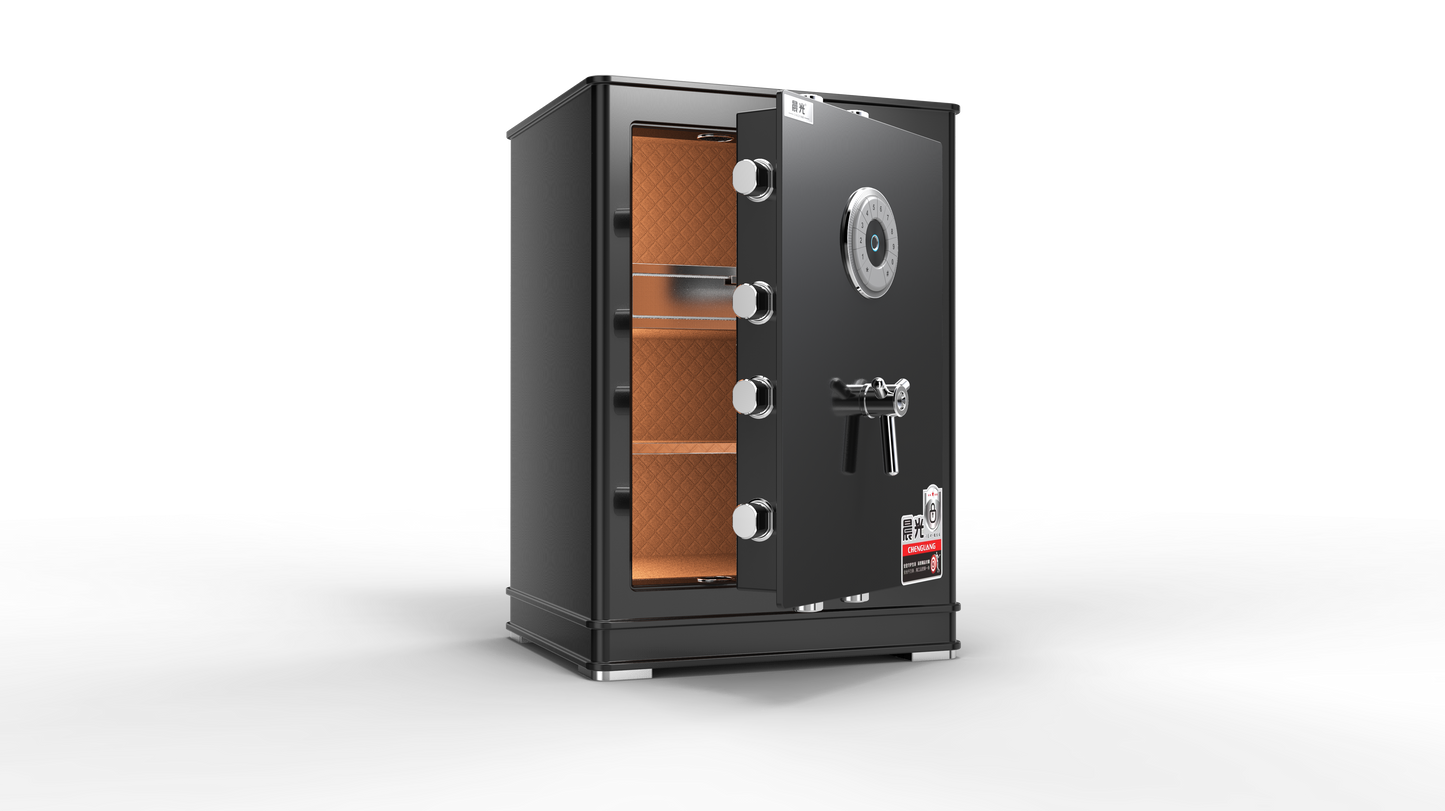 YoHe 4th Gen Low Carbon Alloy Steel Plate FingerPrint Security Safe with Fingerprint Lock