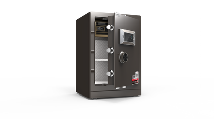 Warhourse MK2 Low-Carbon Alloy Steel Security Safe and Lockbox with Finger Print Keypad