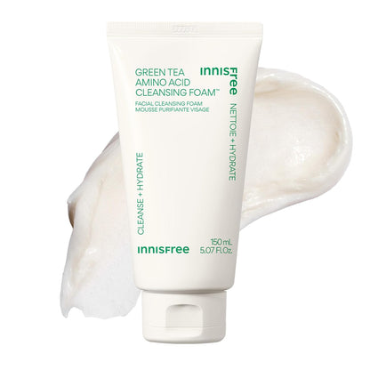 【innisfree】Green Tea Amino Acid Cleansing Foam