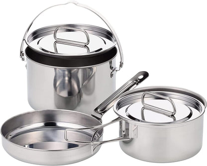 [Captain Stag] M-7520 Camping Tableware 5-Piece Set