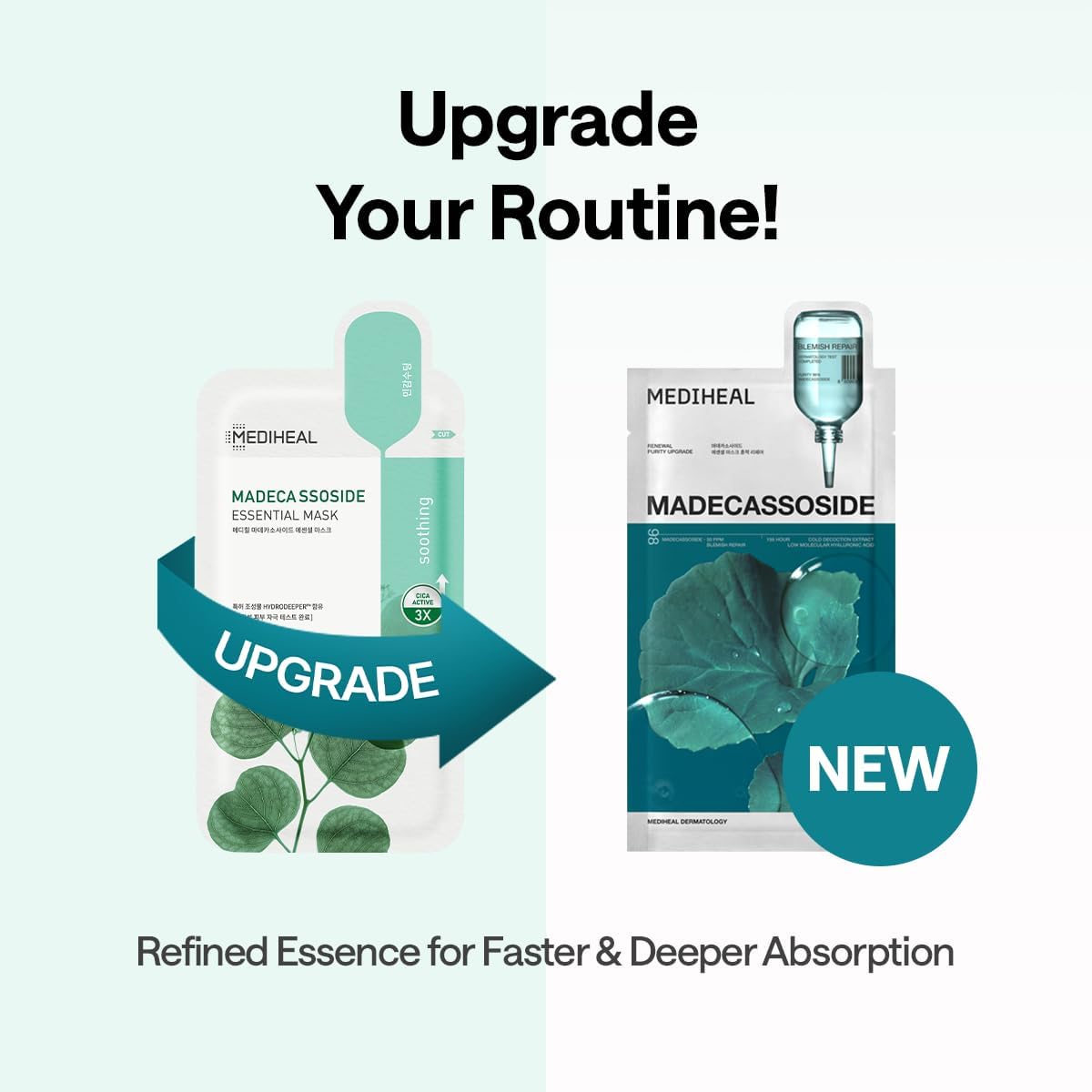 【MEDIHEAL】Madecassoside Essential Mask