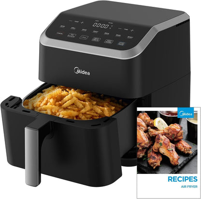 【Midea】 Air Fryer MAD50109APK | 5.5 Quart