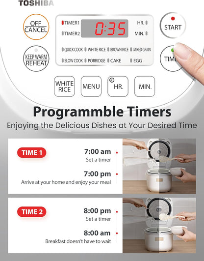 【TOSHIBA】 Rice Cooker