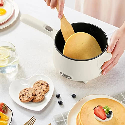 【Bear】Electric Multipurpose Steamer Pot and Sauce Pot 1.2L