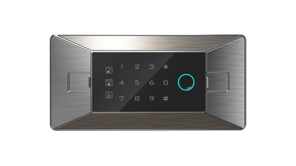 Warhourse MK2 Low-Carbon Alloy Steel Security Safe and Lockbox with Finger Print Keypad