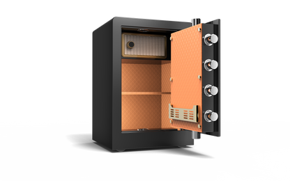 Siterwell Series Low-Carbon Alloy Steel Security Safe and Lockbox with Finger Print Keypad