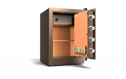 Siterwell Series Low-Carbon Alloy Steel Security Safe and Lockbox with Finger Print Keypad
