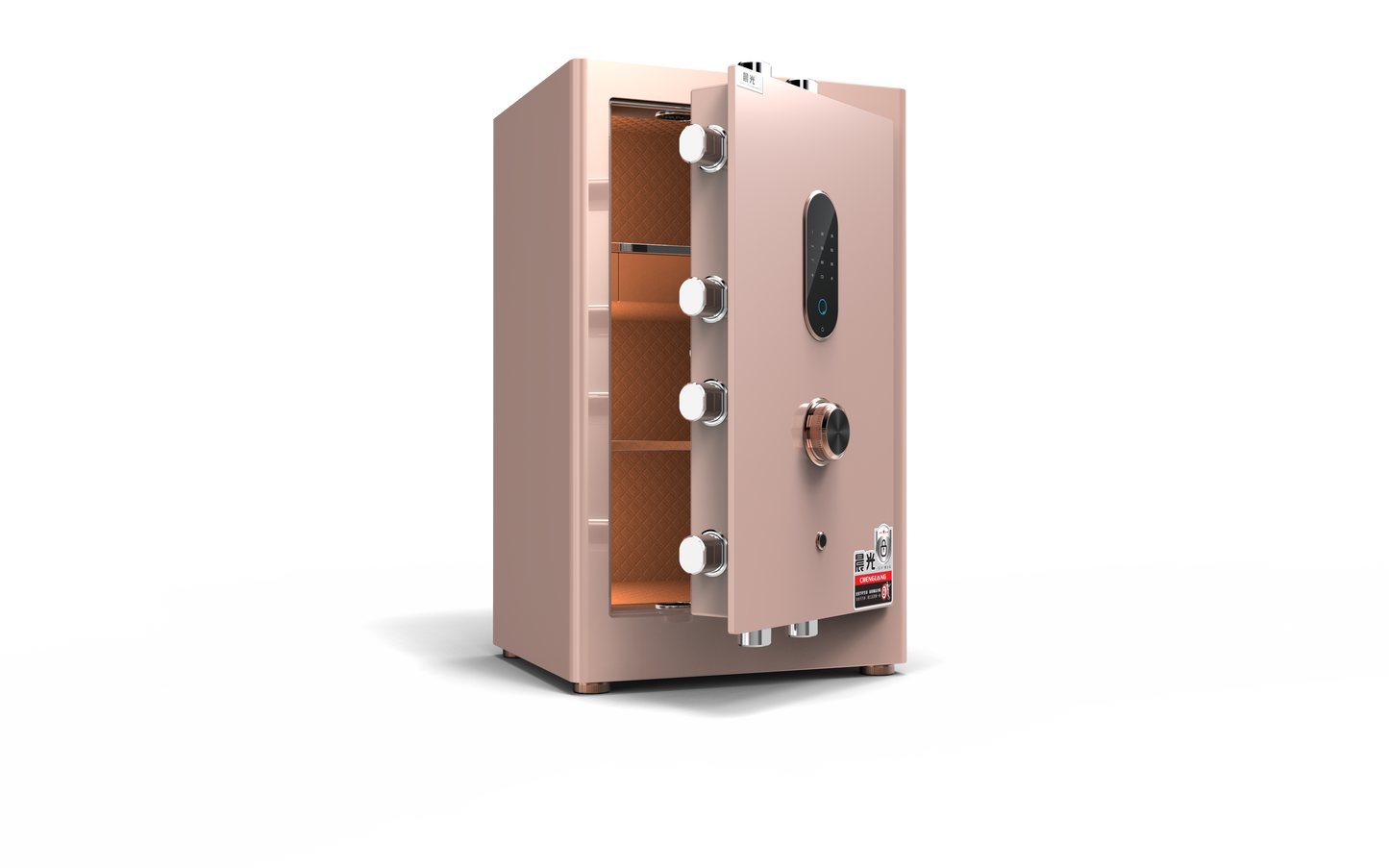 Elite Compact Low-Carbon Alloy Steel Security Safe and Lockbox with Finger Print Keypad