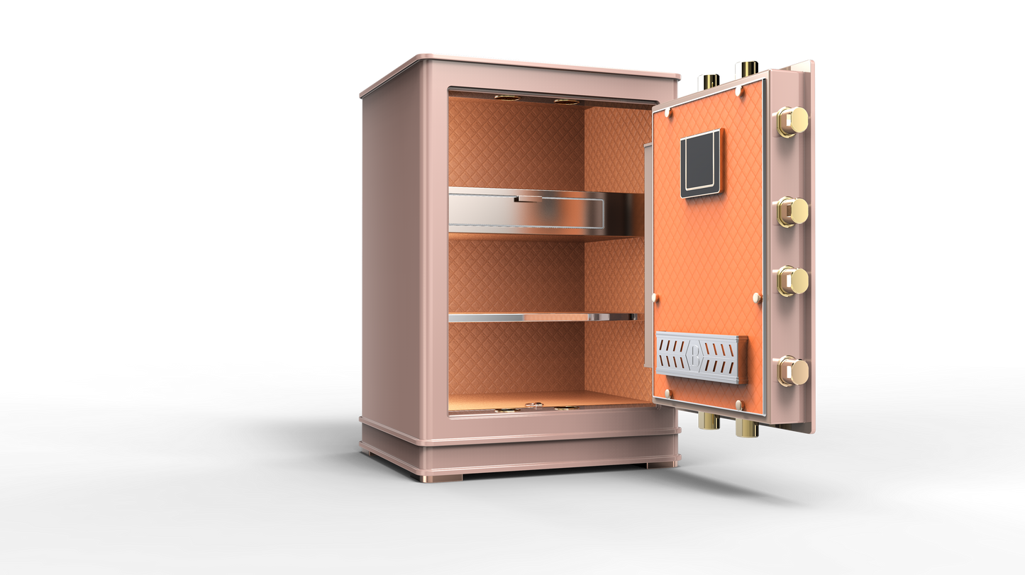 YoHe 4th Gen Low Carbon Alloy Steel Plate FingerPrint Security Safe with Fingerprint Lock