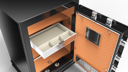 YoHe 4th Gen Low Carbon Alloy Steel Plate FingerPrint Security Safe with Fingerprint Lock