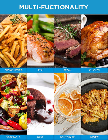 【Midea】 Air Fryer MAD50109APK | 5.5 Quart