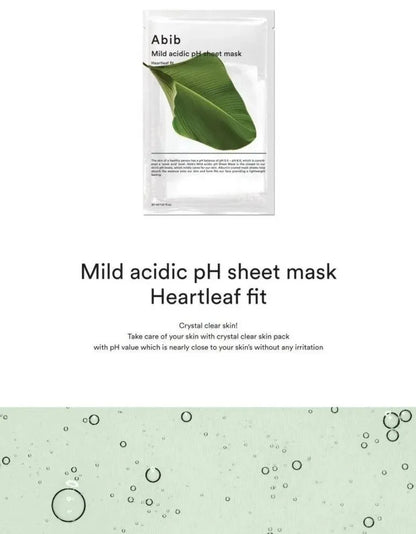 【Abib】Mild Acidic pH Sheet Mask