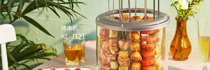 【Liven】Smokeless Electric Automatic Flipping Rotating Grill Skewer