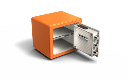 Canada Toronto biometric fingerprint safe interior with shelf