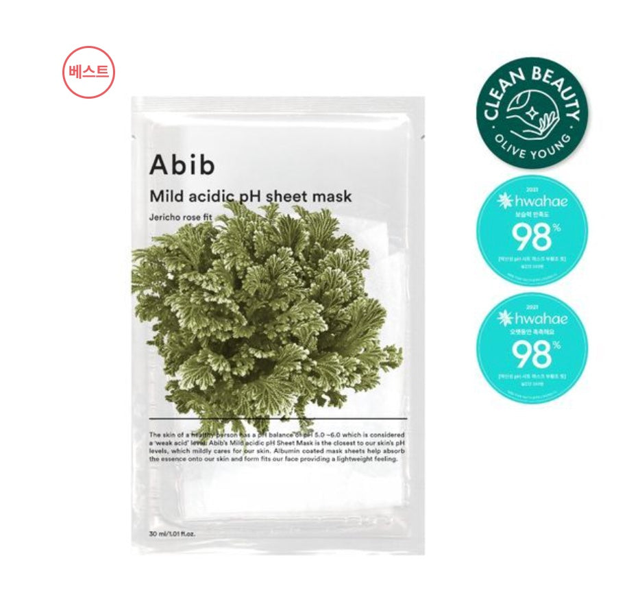 【Abib】Mild Acidic pH Sheet Mask